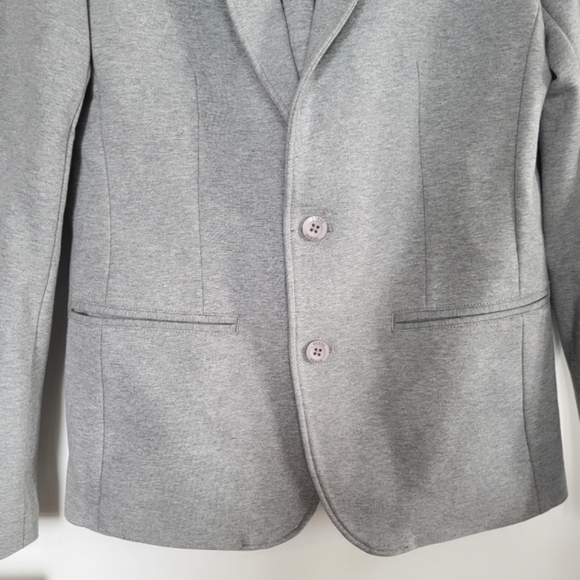 Guess Men Blazer Jacket Light Grey - Picture 3 of 12